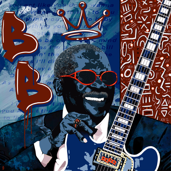BB King  Jazz and Blues Painting