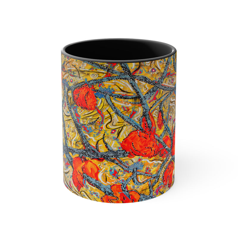 RED COTTON ART MUG