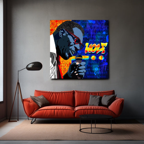  Howlin Wolf  Luxury Pop Art Painting