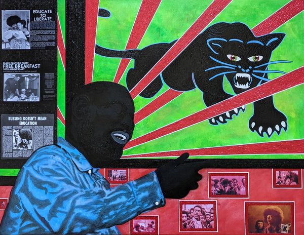 black panther party art