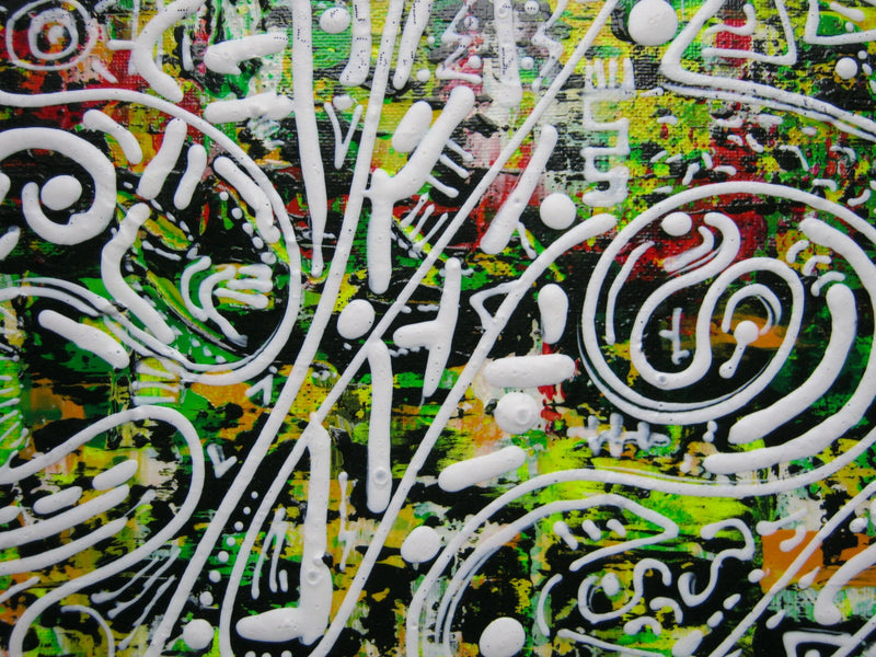 Green Abstract Art