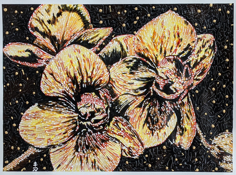 Flower Blossoms Painting 