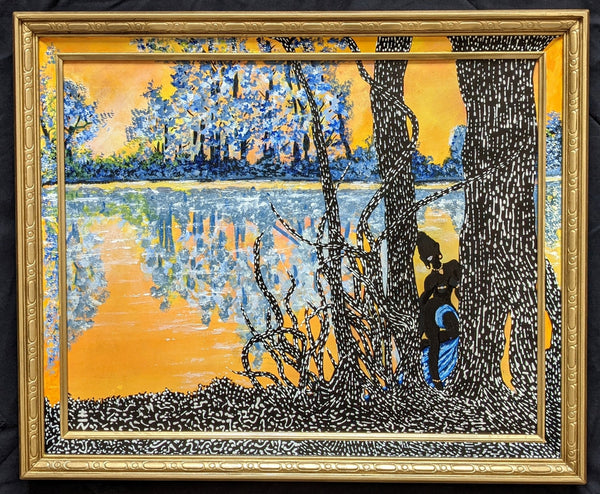 Private Moments Framed Painting