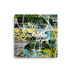 STRUCTURE AND CHAOS 3 CANVAS ART PRINT