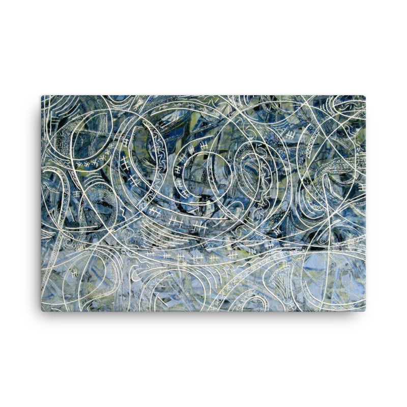 Modern Abstract Canavs Print